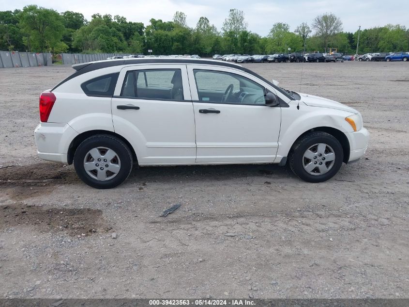 2008 Dodge Caliber Se VIN: 1B3HB28B98D585830 Lot: 39423563