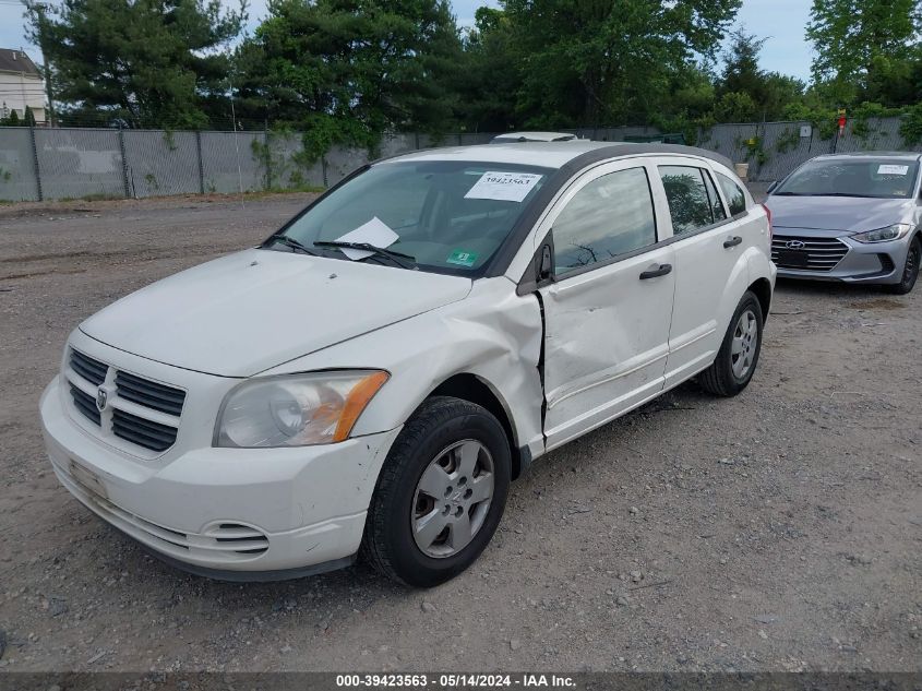 2008 Dodge Caliber Se VIN: 1B3HB28B98D585830 Lot: 39423563