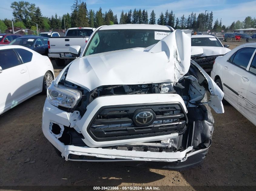 2019 Toyota Tacoma Sr VIN: 5TFSX5EN5KX069881 Lot: 39423566