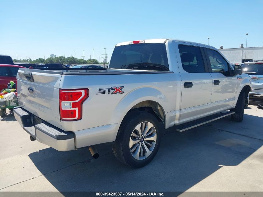 2018 Ford F-150 Xl VIN: 1FTEW1C50JKF53335 Lot: 39423587