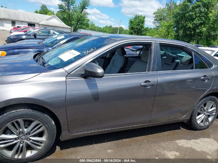 2016 Toyota Camry Se VIN: 4T1BF1FK4GU212288 Lot: 39423595