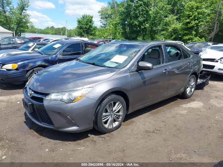 2016 Toyota Camry Se VIN: 4T1BF1FK4GU212288 Lot: 39423595