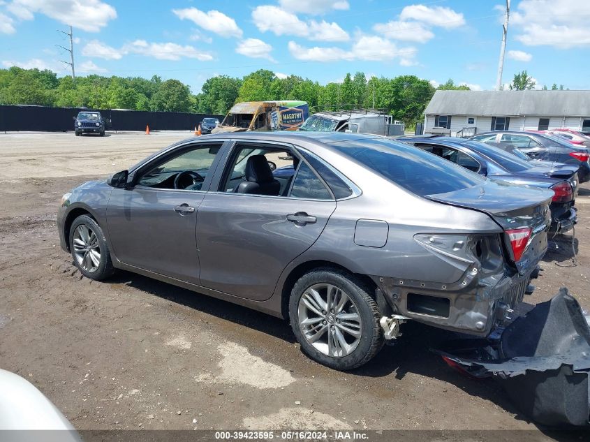 2016 Toyota Camry Se VIN: 4T1BF1FK4GU212288 Lot: 39423595