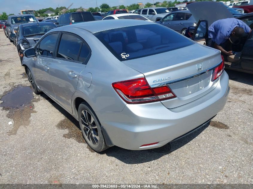 2014 Honda Civic Ex VIN: 19XFB2F85EE226823 Lot: 39423603