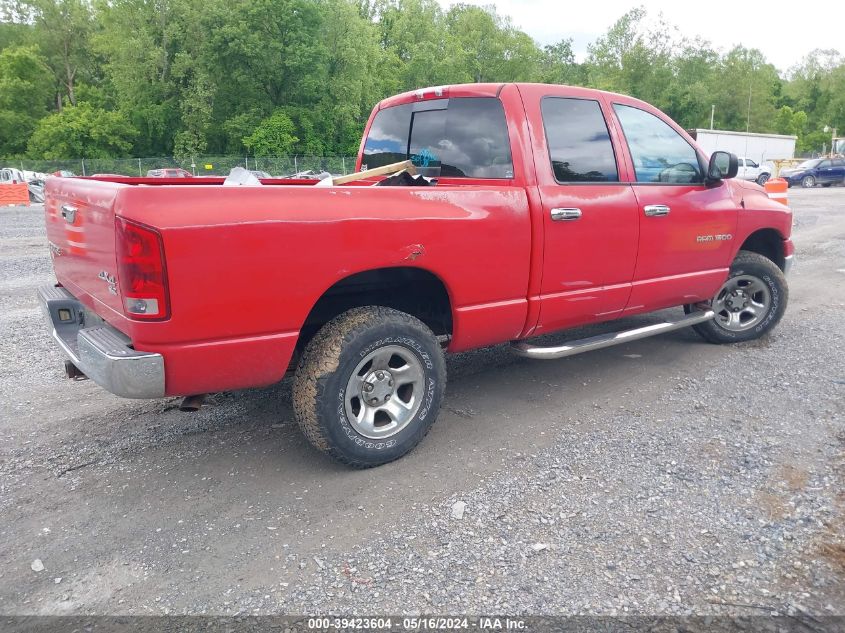 2003 Dodge Ram 1500 Slt/Laramie/St VIN: 1D7HU18Z73S135071 Lot: 39423604