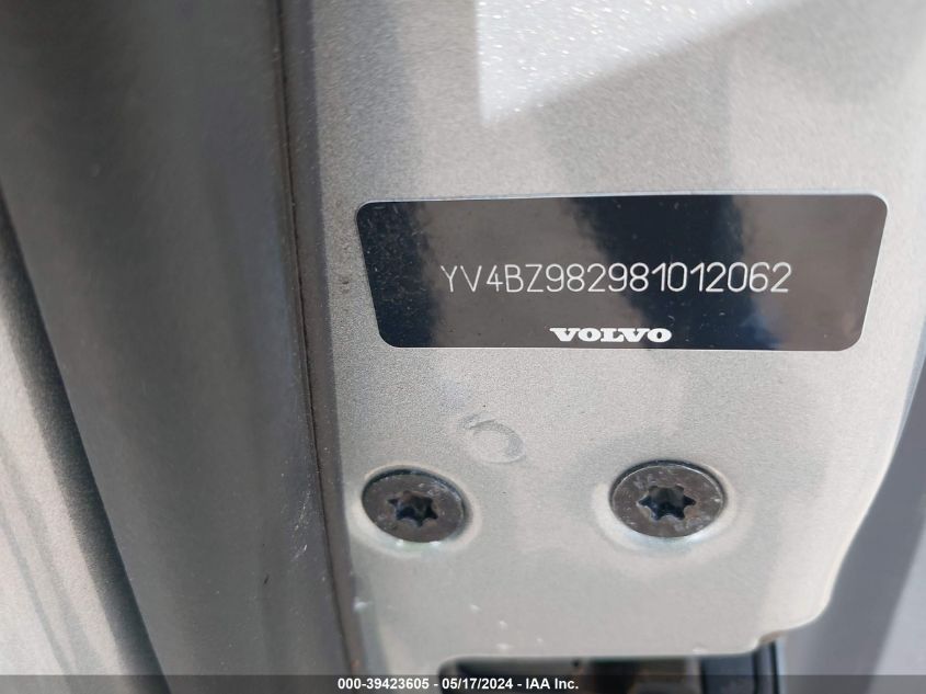 2008 Volvo Xc70 3.2 VIN: YV4BZ982981012062 Lot: 39423605