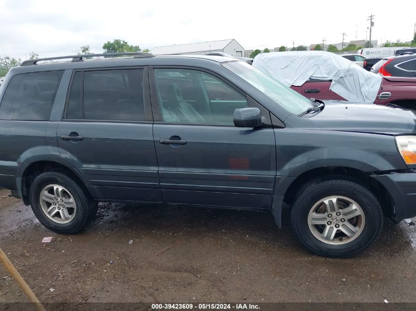 2004 Honda Pilot Ex-L VIN: 2HKYF18544H547224 Lot: 39423609