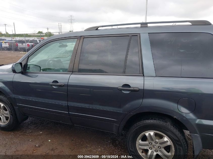 2004 Honda Pilot Ex-L VIN: 2HKYF18544H547224 Lot: 39423609