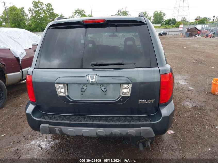 2004 Honda Pilot Ex-L VIN: 2HKYF18544H547224 Lot: 39423609