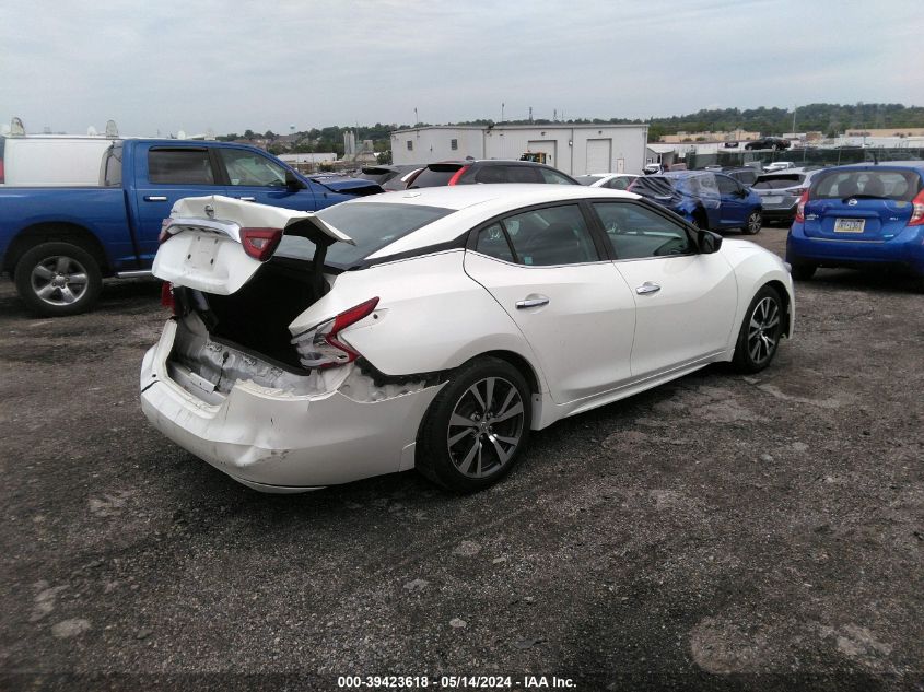 2017 Nissan Maxima 3.5 S VIN: 1N4AA6AP1HC421631 Lot: 39423618