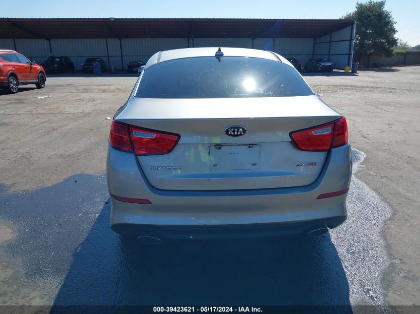 2014 Kia Optima Ex VIN: 5XXGN4A79EG319101 Lot: 39423621