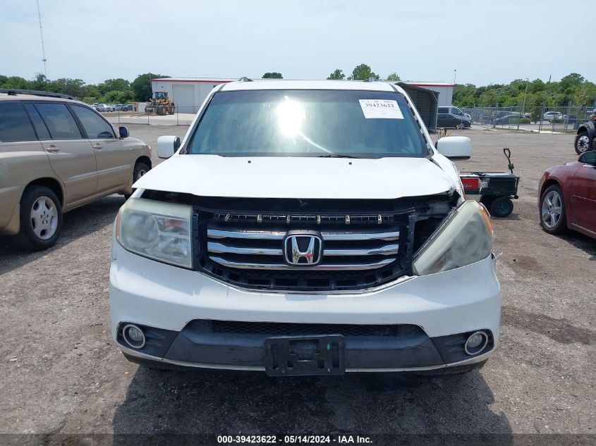 2012 Honda Pilot Ex VIN: 5FNYF4H48CB059447 Lot: 39423622