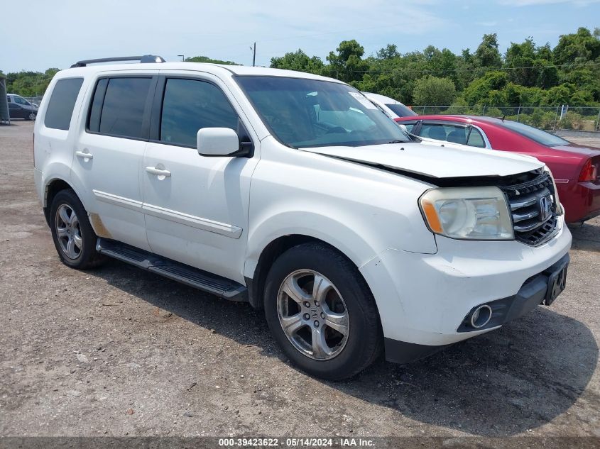 2012 Honda Pilot Ex VIN: 5FNYF4H48CB059447 Lot: 39423622