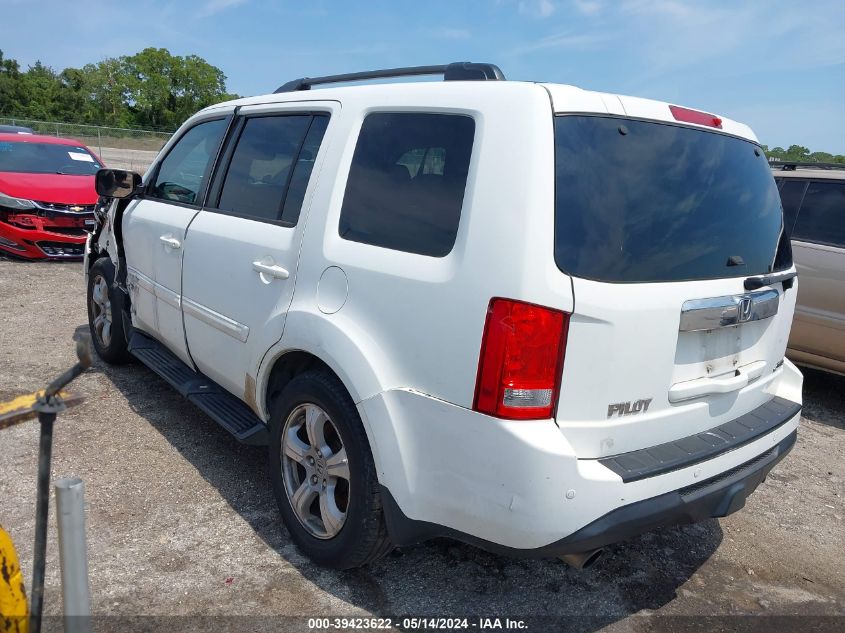 2012 Honda Pilot Ex VIN: 5FNYF4H48CB059447 Lot: 39423622