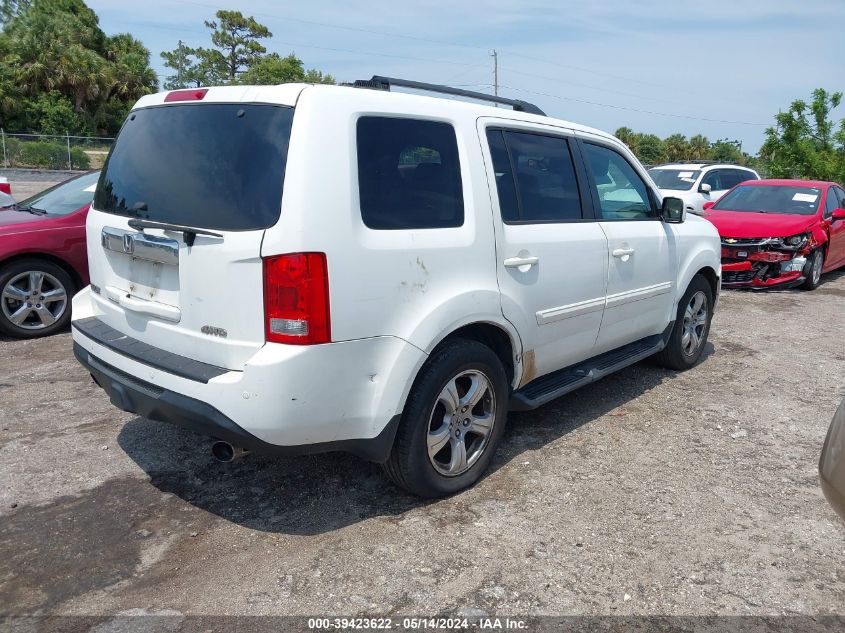 2012 Honda Pilot Ex VIN: 5FNYF4H48CB059447 Lot: 39423622