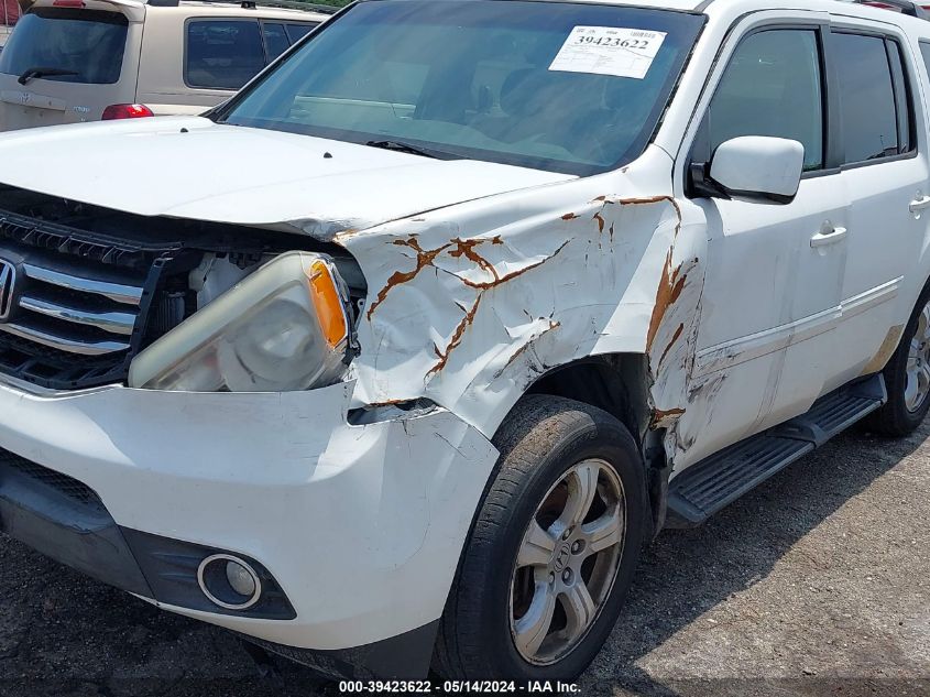 2012 Honda Pilot Ex VIN: 5FNYF4H48CB059447 Lot: 39423622