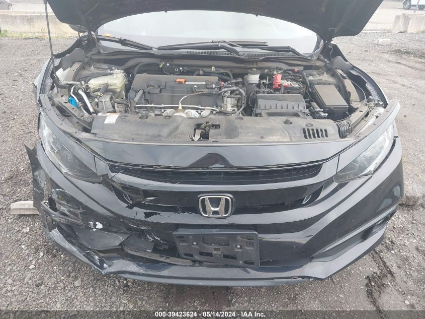 2020 Honda Civic Sport VIN: 2HGFC2F82LH501080 Lot: 39423624