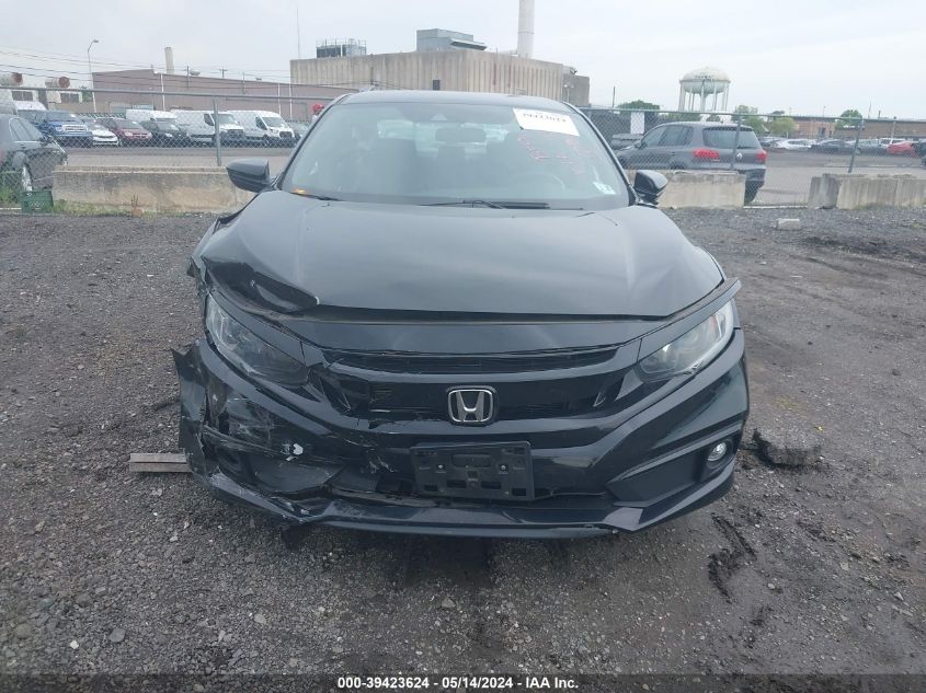 2020 Honda Civic Sport VIN: 2HGFC2F82LH501080 Lot: 39423624