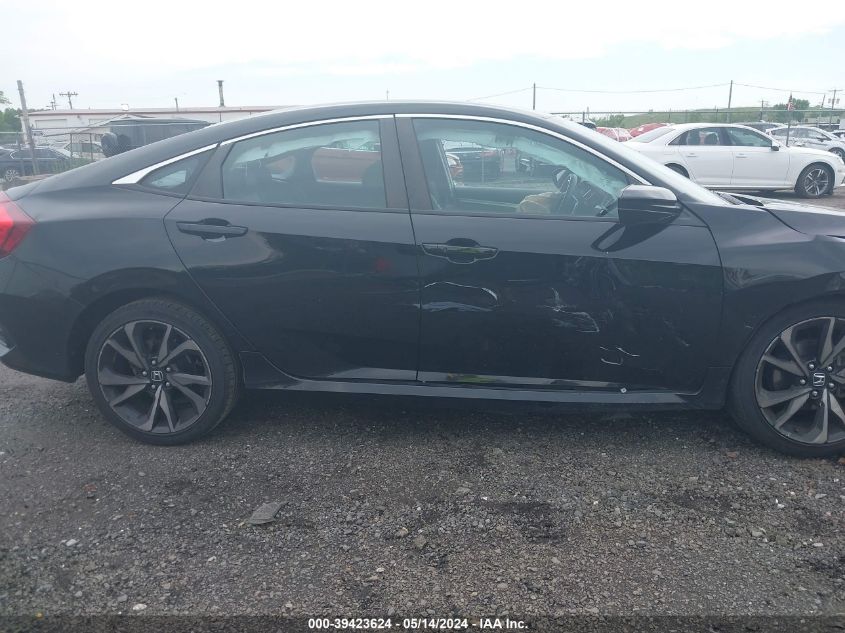 2020 Honda Civic Sport VIN: 2HGFC2F82LH501080 Lot: 39423624