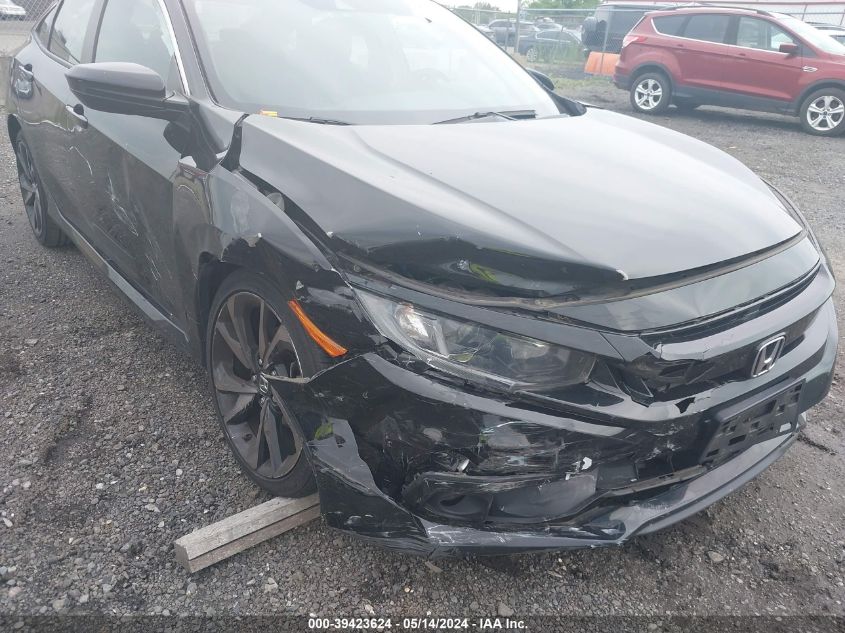 2020 Honda Civic Sport VIN: 2HGFC2F82LH501080 Lot: 39423624
