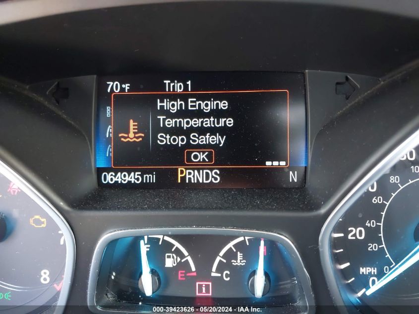 2018 Ford Escape Se VIN: 1FMCU9GDXJUC43254 Lot: 39423626