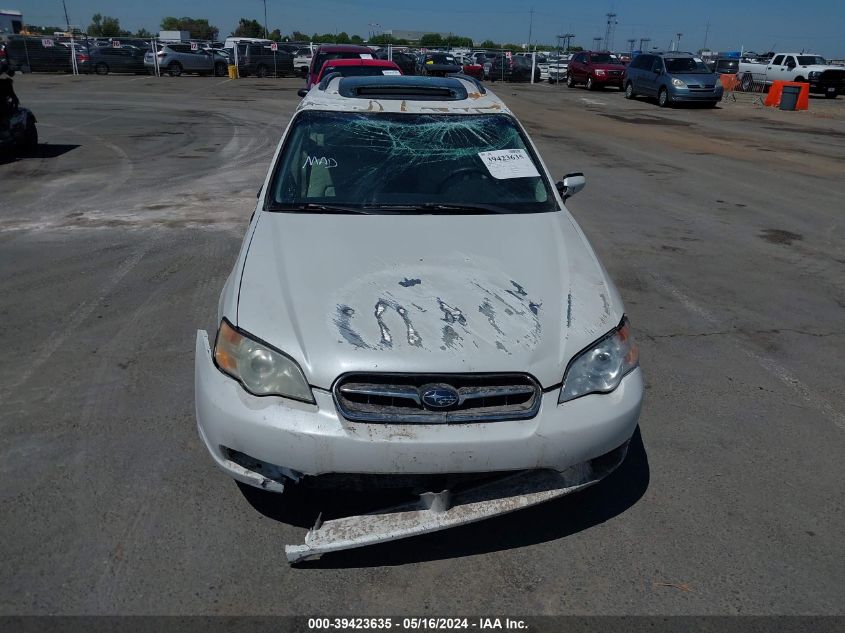 2007 Subaru Legacy 2.5I VIN: 4S3BP616X77344317 Lot: 39423635
