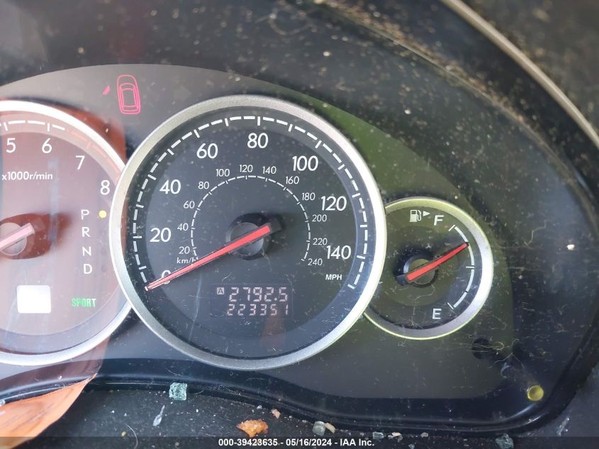 2007 Subaru Legacy 2.5I VIN: 4S3BP616X77344317 Lot: 39423635