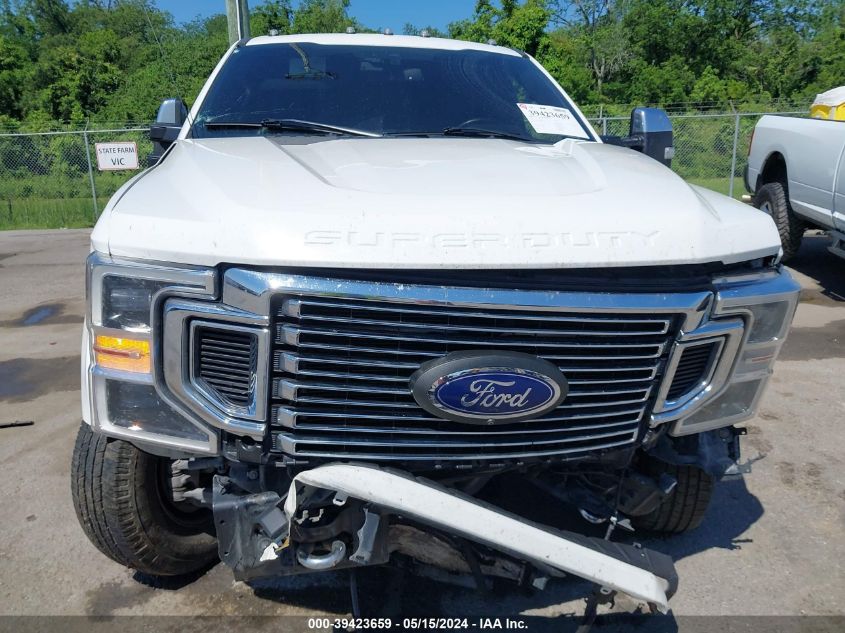 2021 Ford F-350 Platinum VIN: 1FT8W3DTXMEC02229 Lot: 39423659