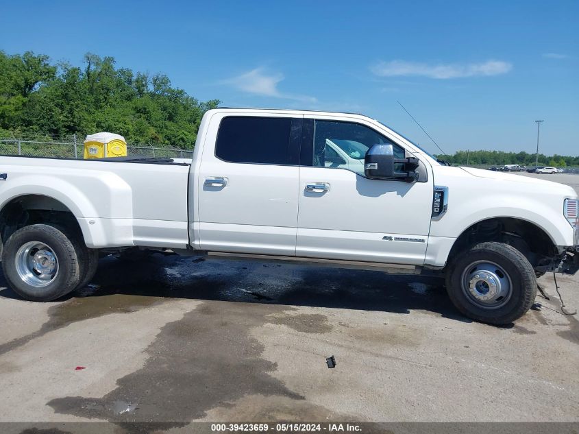 2021 Ford F-350 Platinum VIN: 1FT8W3DTXMEC02229 Lot: 39423659