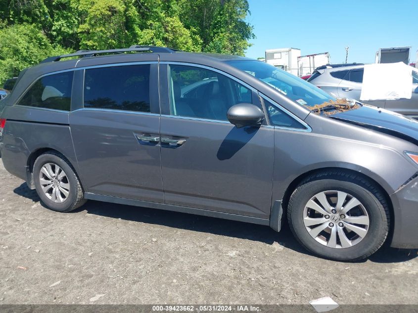 5FNRL5H69FB012551 2015 Honda Odyssey Ex-L