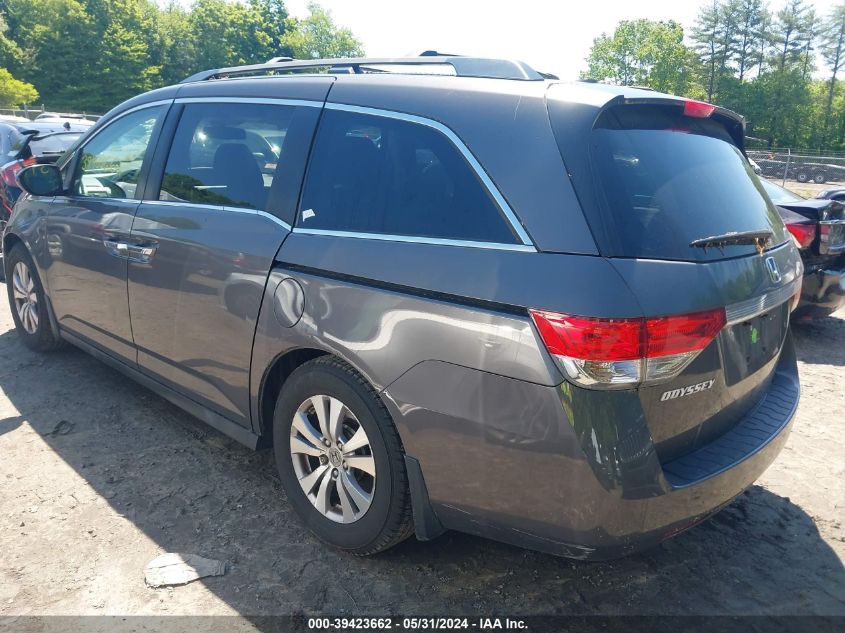 5FNRL5H69FB012551 2015 Honda Odyssey Ex-L