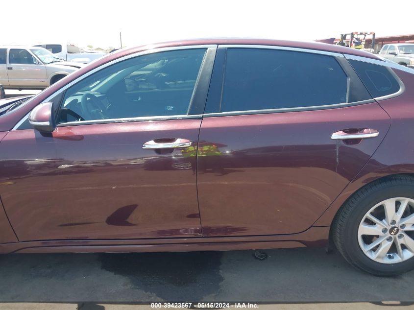 2018 Kia Optima Lx VIN: 5XXGT4L32JG199510 Lot: 39423667