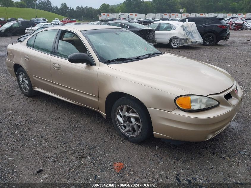 2003 Pontiac Grand Am Se VIN: 1G2NE52F23C303276 Lot: 39423683