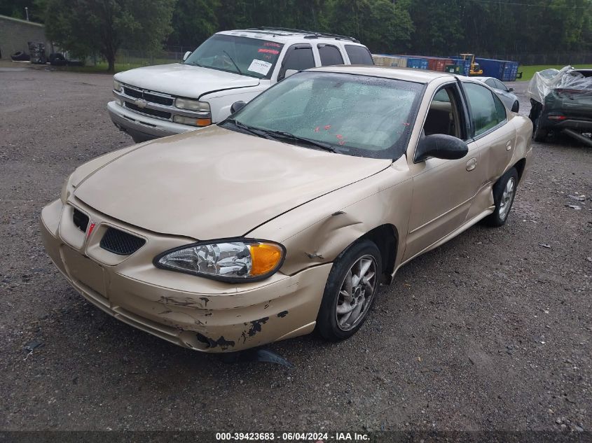 2003 Pontiac Grand Am Se VIN: 1G2NE52F23C303276 Lot: 39423683