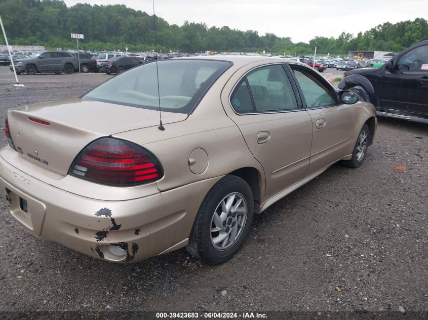 2003 Pontiac Grand Am Se VIN: 1G2NE52F23C303276 Lot: 39423683