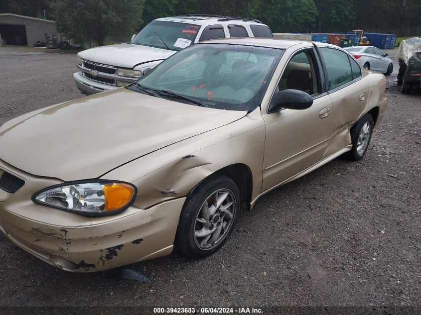 2003 Pontiac Grand Am Se VIN: 1G2NE52F23C303276 Lot: 39423683