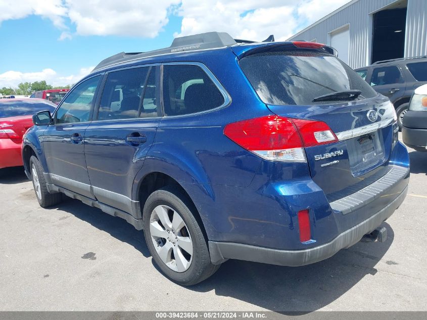 2011 Subaru Outback 2.5I Limited VIN: 4S4BRCJCXB3362424 Lot: 39423684