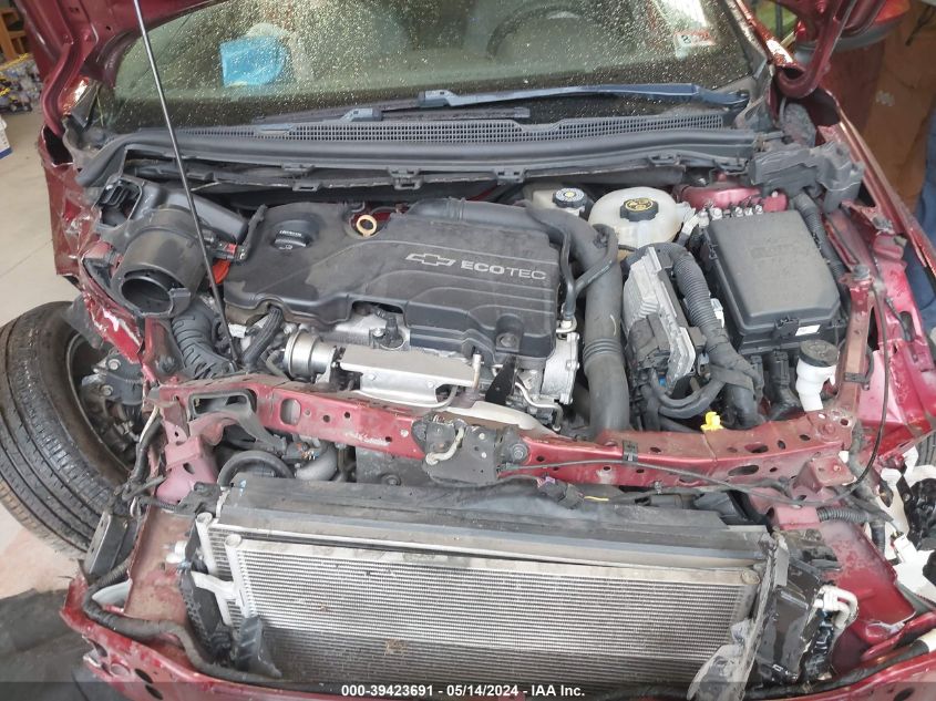 2016 Chevrolet Cruze Lt Auto VIN: 1G1BE5SM1G7296115 Lot: 39423691