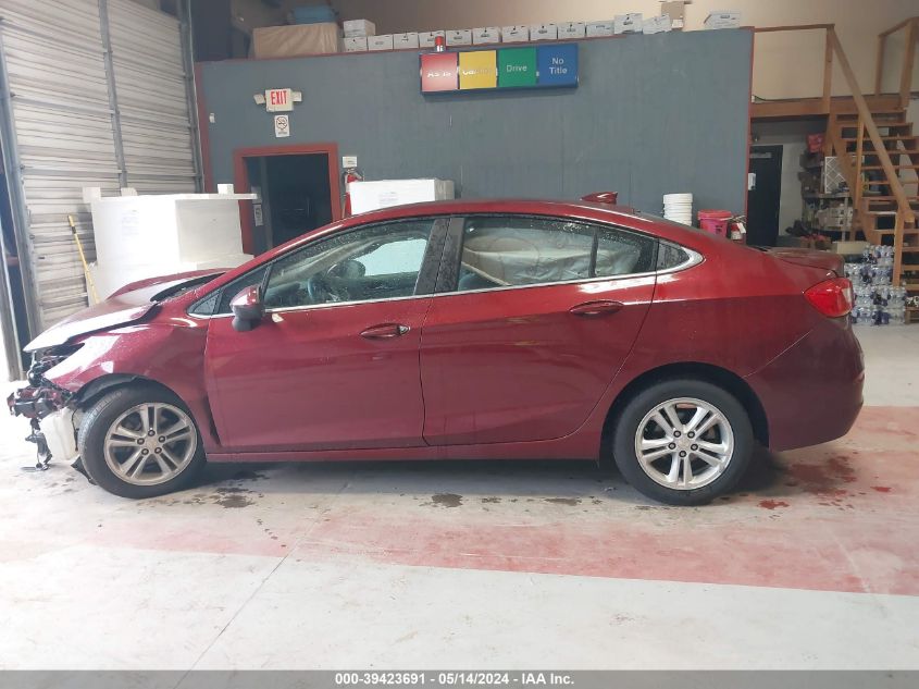 2016 Chevrolet Cruze Lt Auto VIN: 1G1BE5SM1G7296115 Lot: 39423691