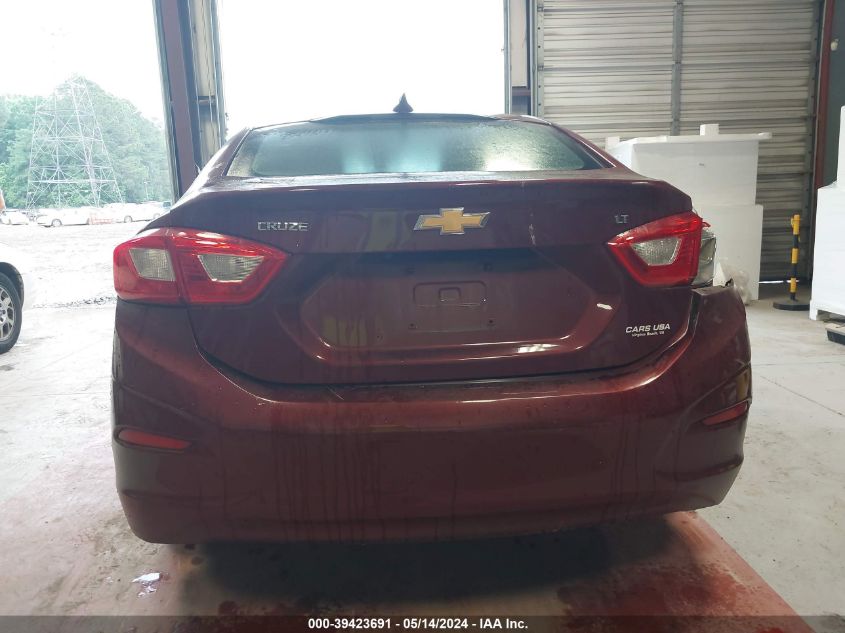 2016 Chevrolet Cruze Lt Auto VIN: 1G1BE5SM1G7296115 Lot: 39423691