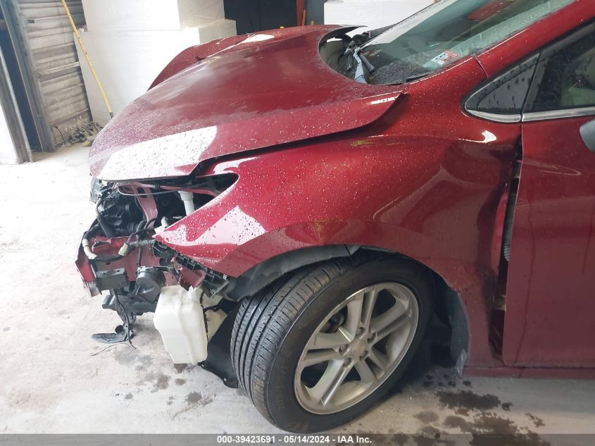 2016 Chevrolet Cruze Lt Auto VIN: 1G1BE5SM1G7296115 Lot: 39423691