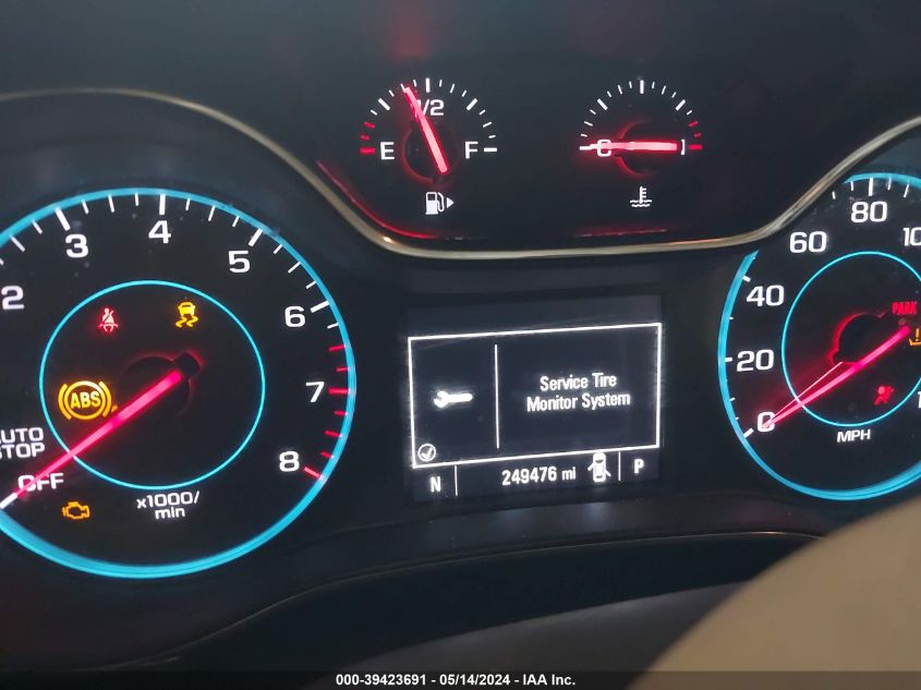 2016 Chevrolet Cruze Lt Auto VIN: 1G1BE5SM1G7296115 Lot: 39423691