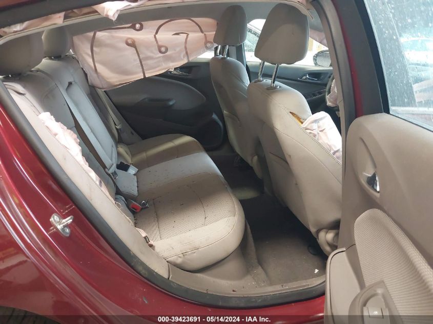 2016 Chevrolet Cruze Lt Auto VIN: 1G1BE5SM1G7296115 Lot: 39423691