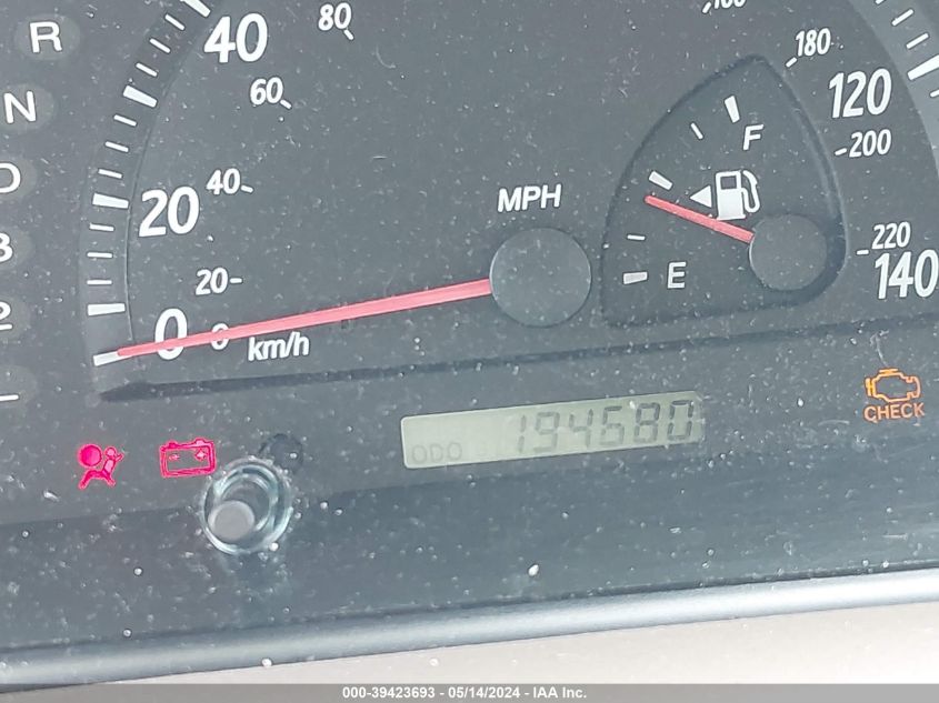 2004 Toyota Camry Le V6 VIN: 4T1BF30KX4U072215 Lot: 39423693