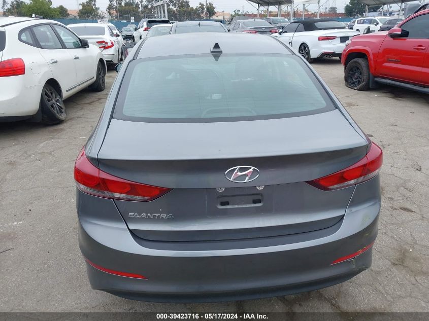 2018 Hyundai Elantra Sel VIN: 5NPD84LF9JH397309 Lot: 39423716