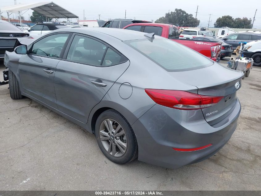 2018 HYUNDAI ELANTRA SEL/VALUE/LIMITED - 5NPD84LF9JH397309