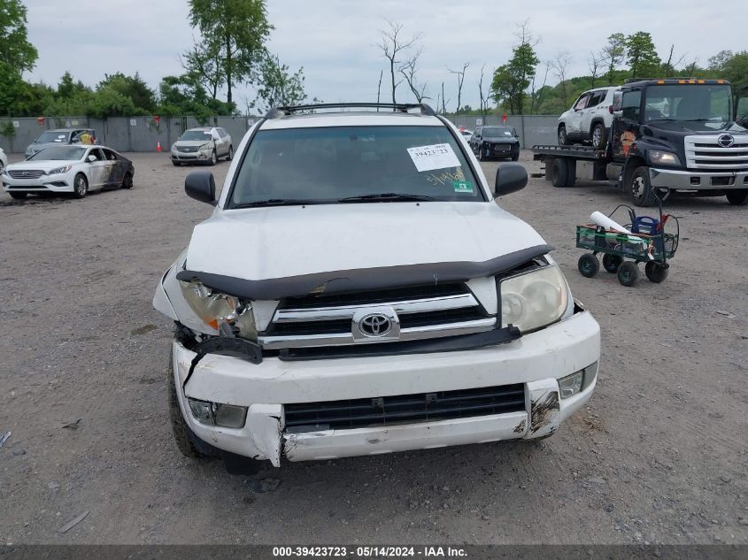 2005 Toyota 4Runner Sr5 V6 VIN: JTEBU14R650067118 Lot: 39423723