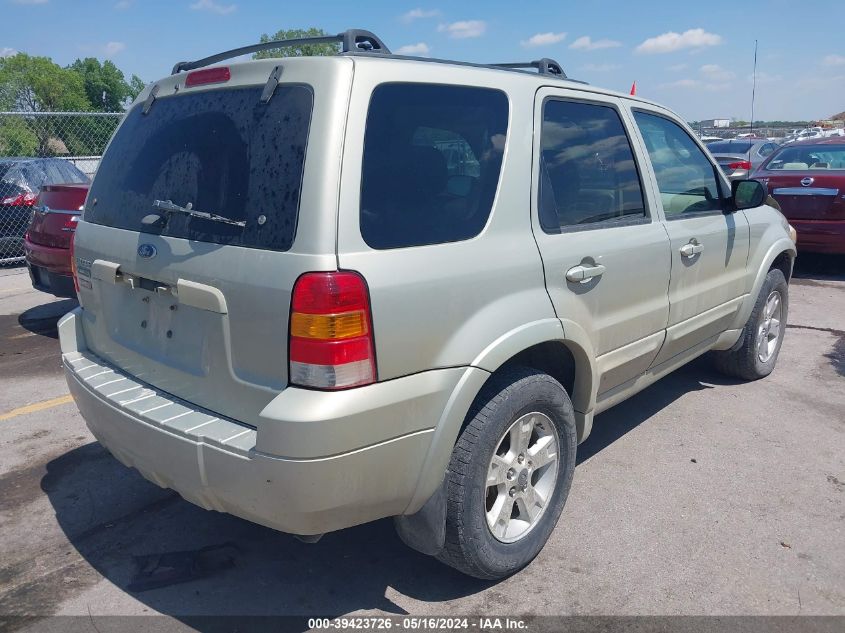 2005 Ford Escape Limited VIN: 1FMYU94155KA46901 Lot: 39423726