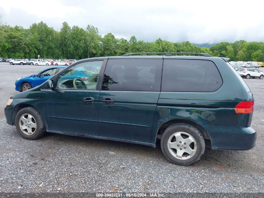 2000 Honda Odyssey Ex VIN: 2HKRL1870YH561240 Lot: 39423731