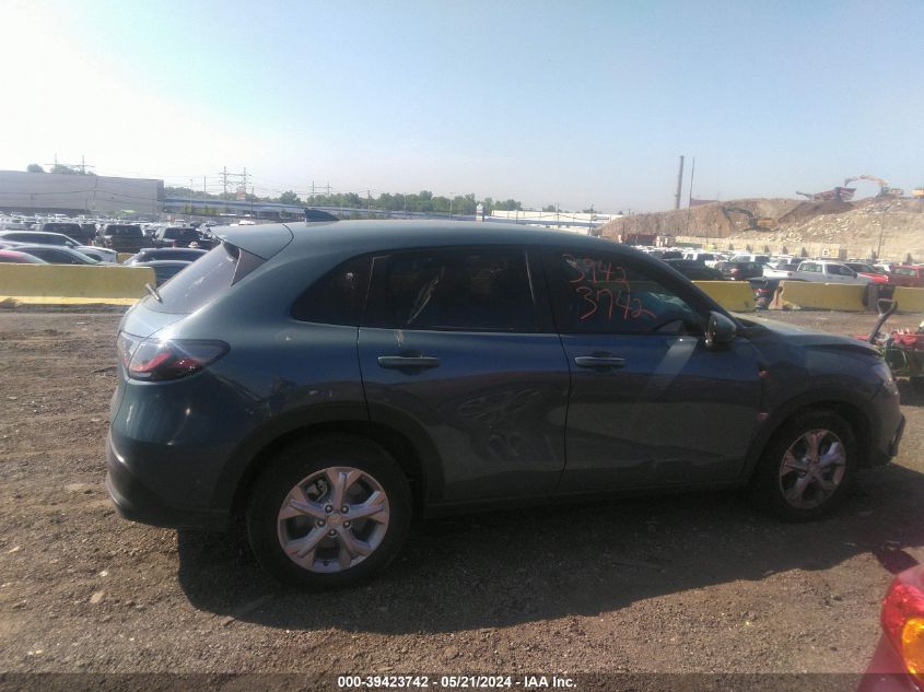 2024 Honda Hr-V Awd Lx VIN: 3CZRZ2H31RM704428 Lot: 39423742